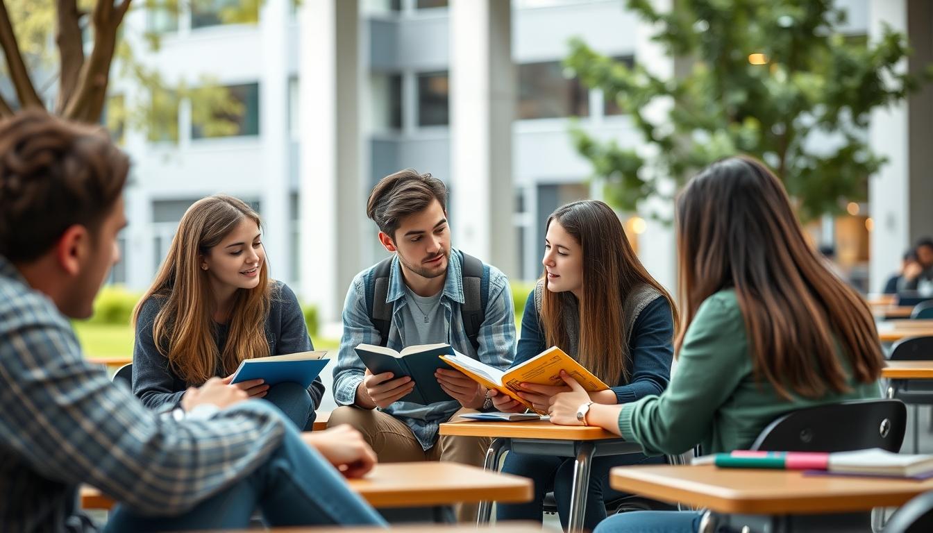 Students and educational resources in a modern learning environment